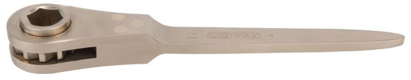 KS Tools BRONZEplus bouwratel, zeskant, met centreerpunt 19 mm, 963.1106