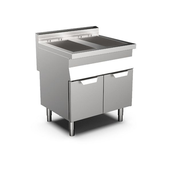 Mareno MO-700 gasfriteuse 2x 15 liter, 80cm, 170.422