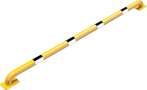 Schakeslagbeschermingsbeugel, ronde stalen buis Ø 60 mm voor plugbevestiging, totale lengte: 2000 mm, 477_37BG