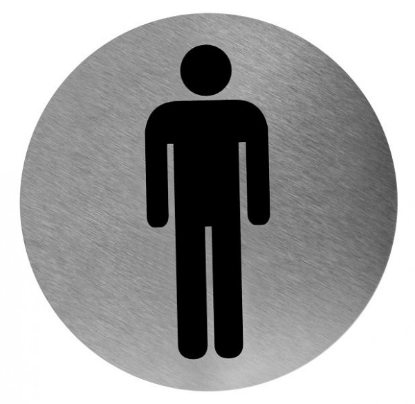 All Care Mediclinics Pictogram Man RVS, 14284