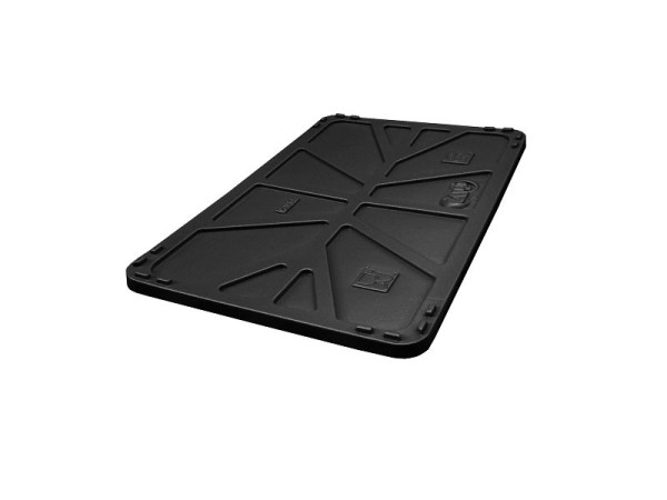 ALPHA steundeksel zwart voor grote containers 990x645 mm, 52-SC