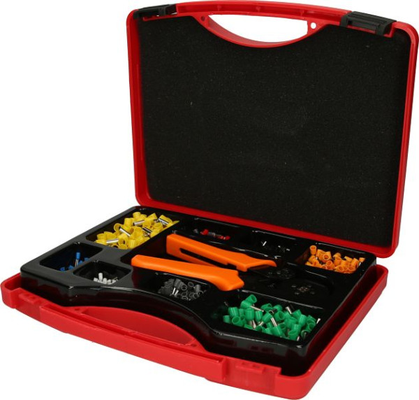 KS Tools assortiment adereindhulzen met perstang, 0,25 mm² - 6,0 mm², 1001 stuks, 970.0840