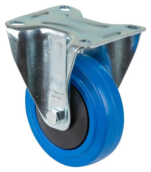 BS rollen transportrol, vaste rol, wielbreedte 32 mm, wiel-Ø 100 mm, draagvermogen 150 kg, kunststof, kogellager, verpakking: 2 stuks, L410.B62.101