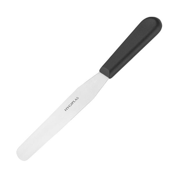 Hygiplas paletmes recht 15cm zwart, D402