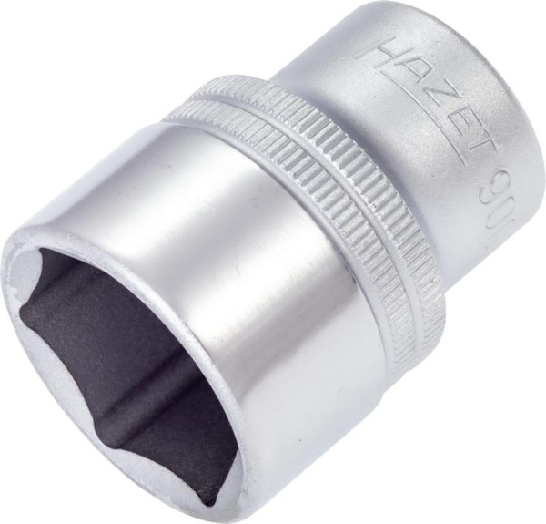 Hazet dopsleuteldop, zeskant, vierkant hol 12,5 mm (1/2 inch), uitwendig zeskant tractieprofiel, 25 mm, 900-25