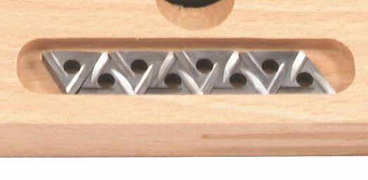 ELMAG wisselplaat voor DM set 'Camlock', geschikt vanaf 16x16mm, driehoekige vorm 'links - ongecoat', 88221