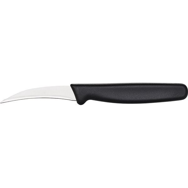 Stalgast-decoratiemes met gebogen lemmet, lemmetlengte 70 mm, KK2112070