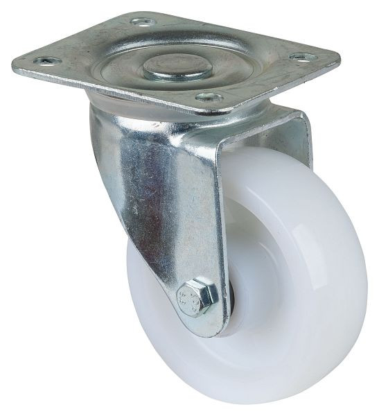 BS-rollen transportrol, wielbreedte 35 mm, wiel-Ø 100 mm, draagvermogen 350 kg, loopvlak/wiellichaam kunststof, rollager, LB500.B10.101
