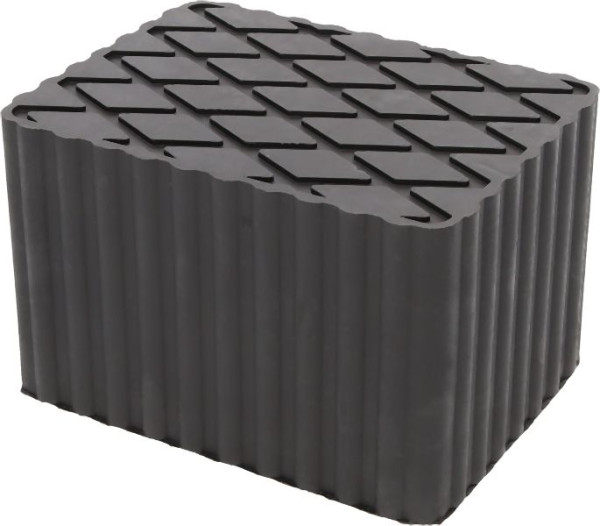 KS Tools rubberen pad 06 voor hefplatforms, 160 x 120 x 100 mm, 160.0481