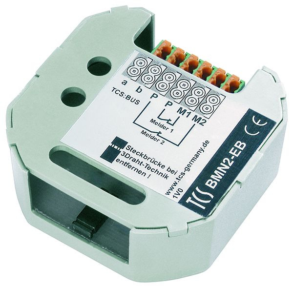 TCS-sensor met binaire ingang voor het activeren van stuurfuncties, dubbel, inbouw, BMN2-EB