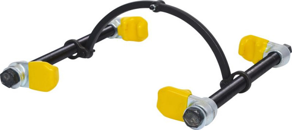 KS Tools veerspanner met veiligheidsbeugel, haak met kunststof coating, 240 mm, 670.0031