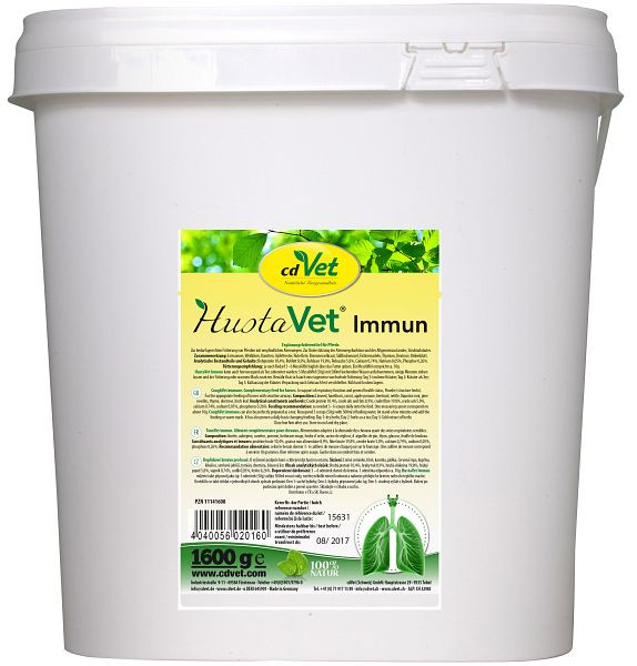 cdVet HustaVet Immuun 1,6 kg, 2016
