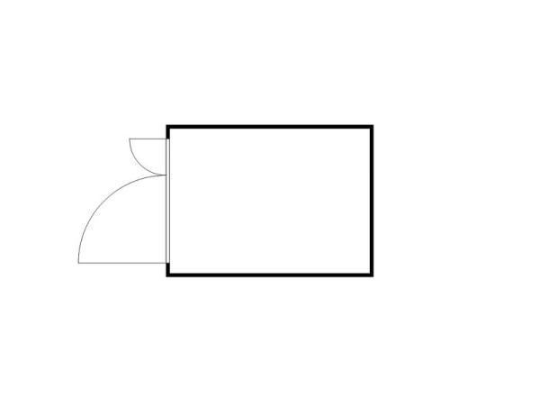 FLADAFI materiaalcontainer MC1300 XXLTS, verzinkt, gedemonteerd, 3.020 x 2.540 x 2.595 mm
