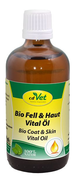 cdVet Biologische Vacht & Huid Vitale Olie 100ml, 4146