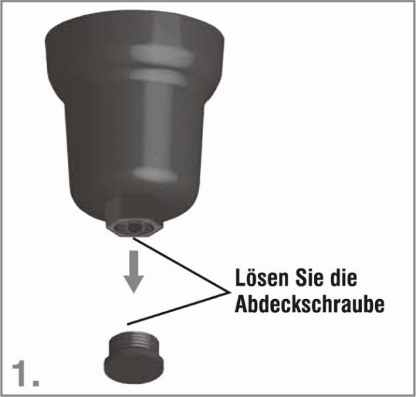 Kunzer olieaftaphulp voor VW oliefilterpatronen, 7OAH1