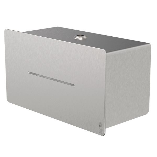 KEMMLIT toiletpapierdispenser LOKI, roestvrij staal, 252.499