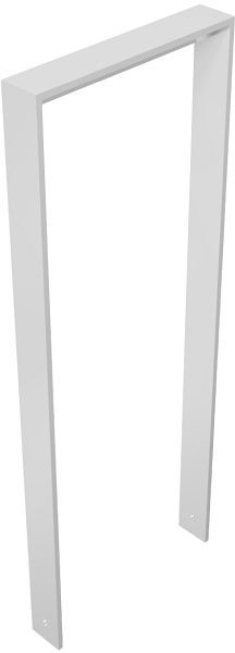 Schake platte stalen beugel 80x12mm, voor inzetting in beton, breedte: 450mm, totale hoogte: 1200mm, met balk, thermisch verzinkt, 4152_045
