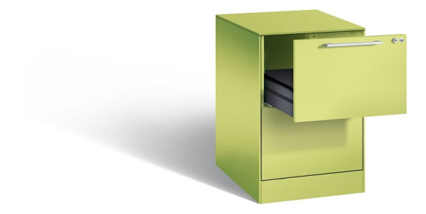 C+P archiefkast Asisto, H710xB440xD600mm, kleur: Viridin groen / Viridin groen, beugelgreep, 146 275-221 S10011