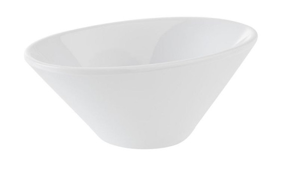 APS kom -MINI-, 10,5 x 6 cm, hoogte: 4 cm, melamine, wit, 0,07 liter, verpakking van 20, 84445