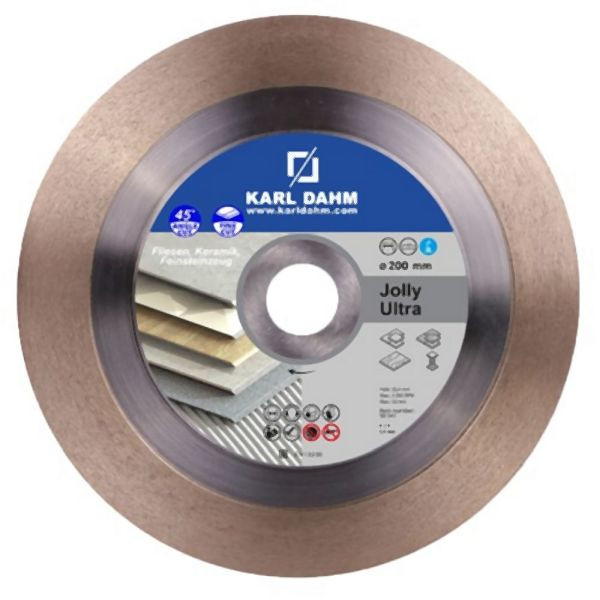 Karl Dahm diamantdoorslijpschijf Jolly-Ultra Ø 200 mm, 50541