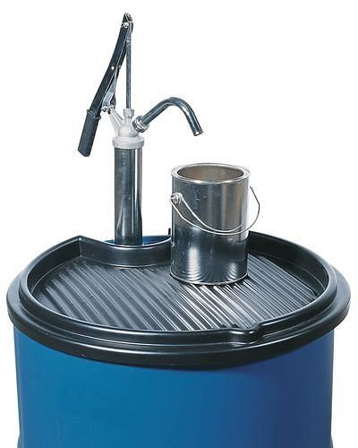 DENIOS veiligheidsdop, voor stalen bunghole-vat met een inhoud van 200 liter, 164-366