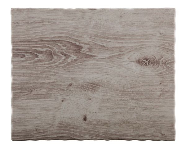 APS GN 1/2 dienblad -DRIFTWOOD-, 32,5 x 26,5 cm, hoogte: 1,5 cm, melamine, houtlook, met antislipvoetjes, 84181