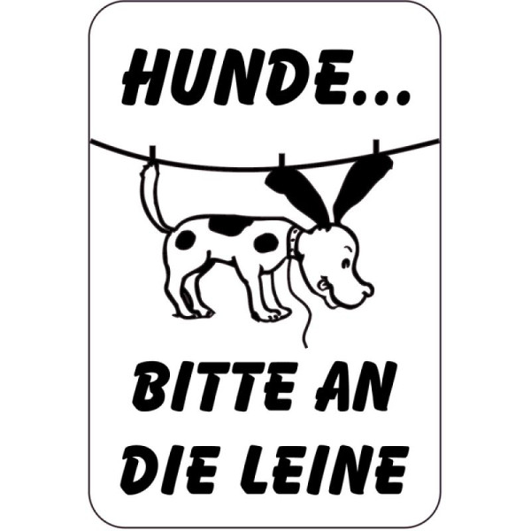 Stein HGS HGS speciaal bord, HONDEN...AANGELEVERD, 400 x 600 mm, 15070