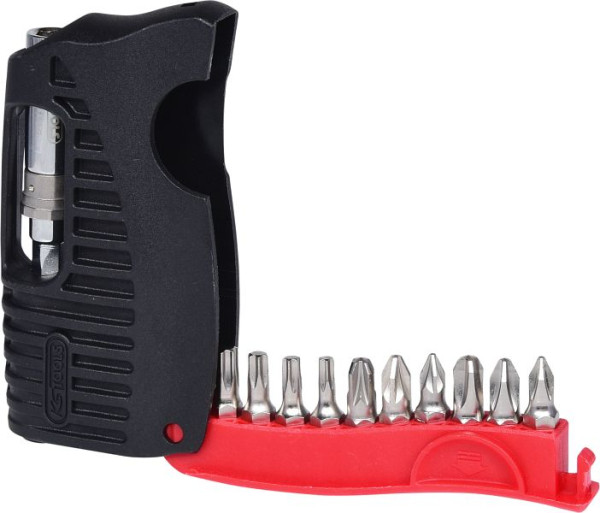 KS Tools 1/4" mini-bitkoffer, 11-delig Torx, PH, PZ, 911.2845