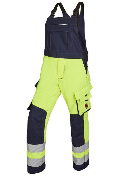 ROFA tuinbroek 4592539 APC 1 - APC 2, maat 58, kleur 388 - lichtgevend geel-zwart navy, 4592539-388-58
