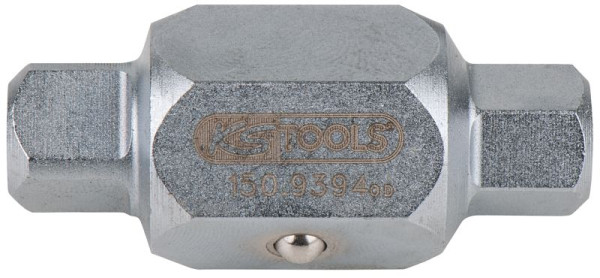 KS Tools doppen voor olieaftappluggen, 6-punts 12mm+4-punts 11mm, 150.9394