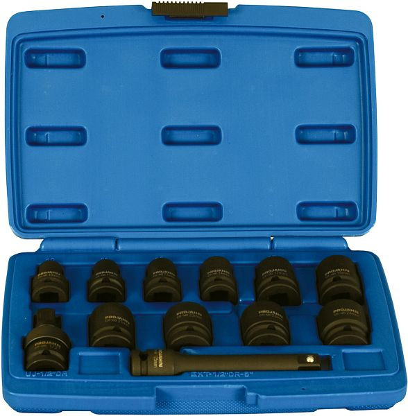Projahn 1/2" slagmoersleutelset 12 stuks, 3086
