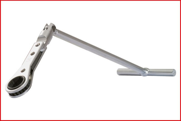KS Tools Gloeibougie T-handgreep Ringratel Hefratel, 8 mm, 500.7340