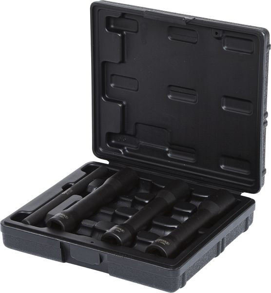 KS Tools 1/2" slagdoppenset met spiraalprofiel, XL, 4-delig, 17-21 mm, 913.1290