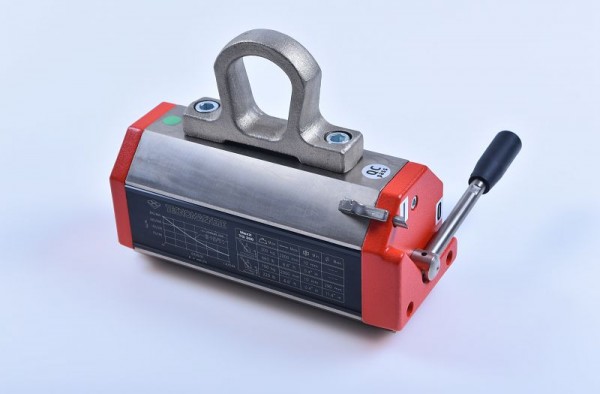 Tecnomagnete hefmagneet, permanente hefmagneet, hefkracht vlak materiaal 300 kg, rond materiaal 120 kg, MaxX 300 TG