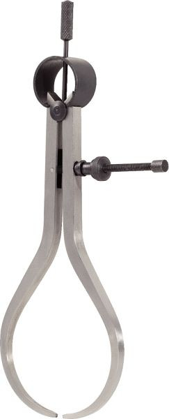 KS Tools precisie veerkompas externe knop, 180 mm, 300.0425