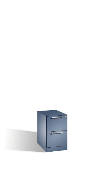 C+P hangarchiefkast Asisto, H710xB440xD600mm, kleur: verre blauw, beugelgreep, 146 275-211 S10090