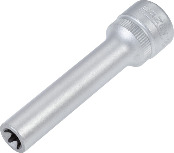 Hazet TORX® dopsleutelinzet, hol vierkant 10 mm (3/8 inch), buiten TORX® profiel, E8, lange versie, 880LG-E8