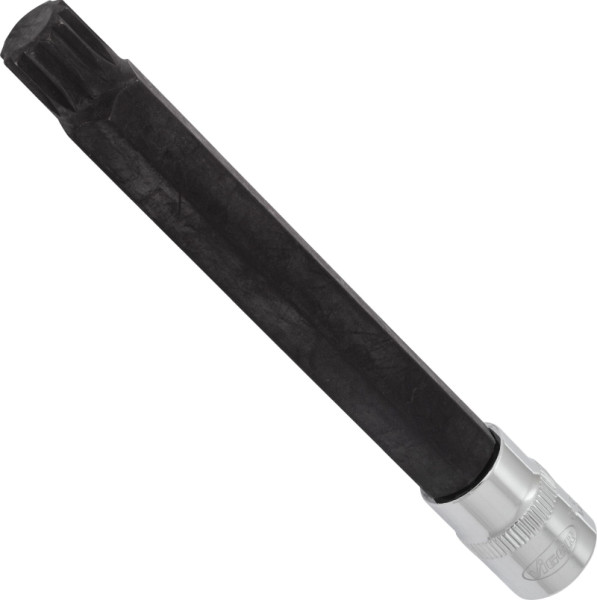 VIGOR-schroevendraaierbit, hol vierkant 10 mm (3/8 inch), inwendig meertands profiel XZN, M14, lengte: 133 mm, voor handbediening, V6127