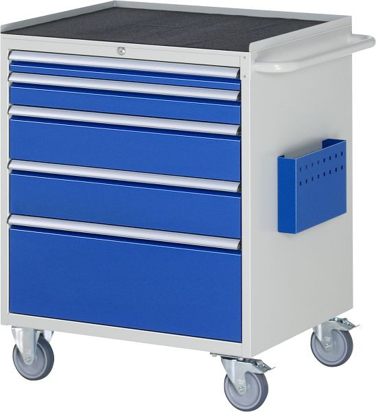 RAU montagewagen serie 7000, B770 x D650 x H975 mm, metalen onderstel, laden: 1xH60, 1xH90, 2xH150, 1xH270 mm, 15-XL5.2A-MT.11