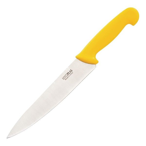 Hygiplas koksmes 21cm geel, C803