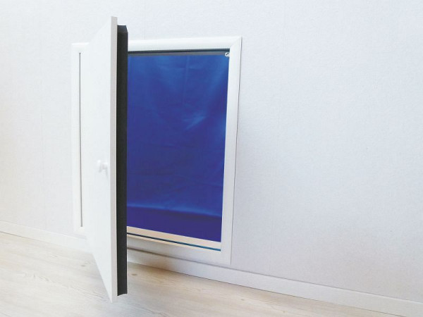 Wellhöfer kniehoge deur met thermische isolatie 3D, muuropening 70 x 80, 423