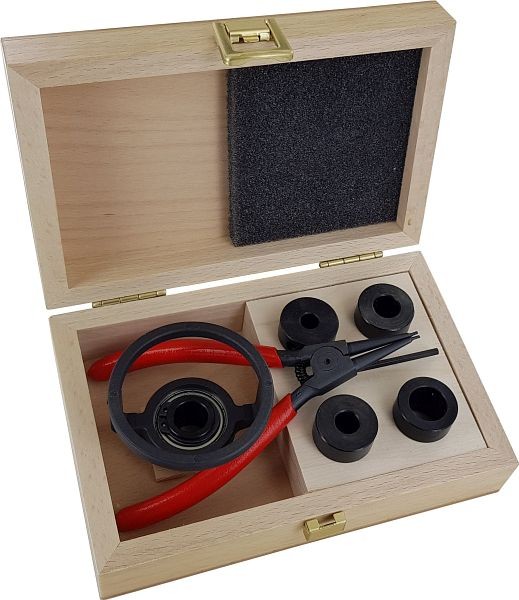 Famag diepteaanslag voor 1622, 1623, 1630, 1663 boren Ø 10 - 48 mm inclusief borgveertang in een houten kist, 1621.200.00