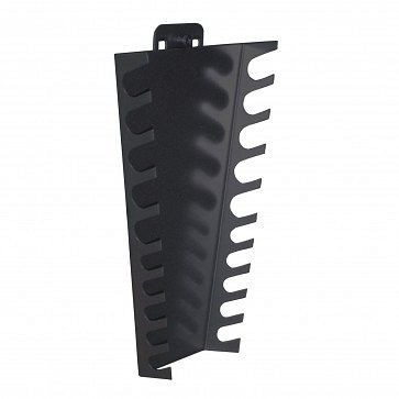 ADB-sleutelhouder, verticaal, geschikt voor eurogaten (10x10 mm / 38x38 mm), voor 10 sleutels, kleur: zwart, RAL 9005, 73173