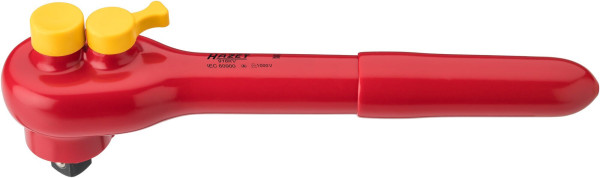 Hazet omschakelratel, dubbel geïsoleerd, massief vierkant 12,5 mm (1/2 inch), 916KV