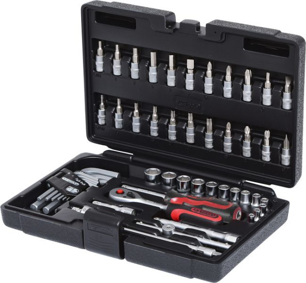 KS Tools 1/4" dopsleutelset, 51-delig, 911.0651