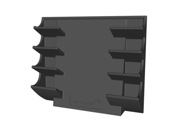 Legamaster markerhouder voor glasborden, magnetisch, zwart, 7-122100