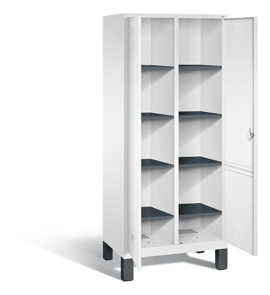 C+P washok Evolo, H1850xW810xD500mm, kleur: verkeerswit, 48012-22B S10039