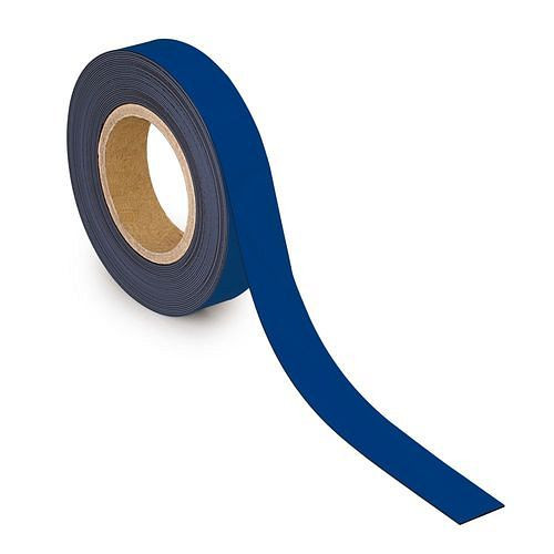 MAUL magnetische markeringstape, 10 mx 30 mm x 1 mm, blauw, 307934