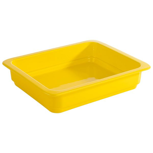 APS GN 1/2 bak, 32,5 x 26,5 x 6 cm, porselein, geel, hittebestendig tot 220°C, 3,4 liter, 82274