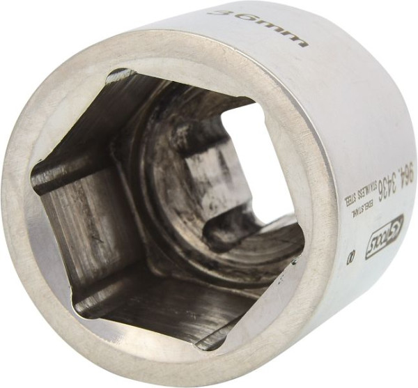 KS Tools RVS 3/4" binnenzeskant dop, 36mm, 964.3436